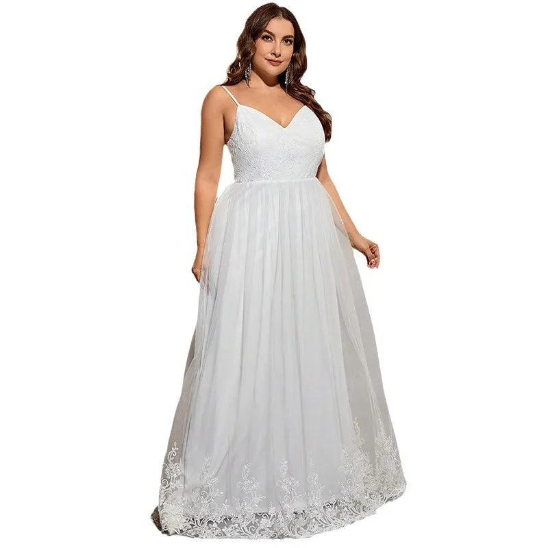 Floral Wedding Dress A full Skirt Evening gown