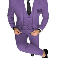 Tuxedo Slim Fit 3 Piece Groom Wedding Suits