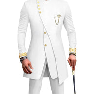 Men's Slim Fit 2-Piece Wedding party dress  Set