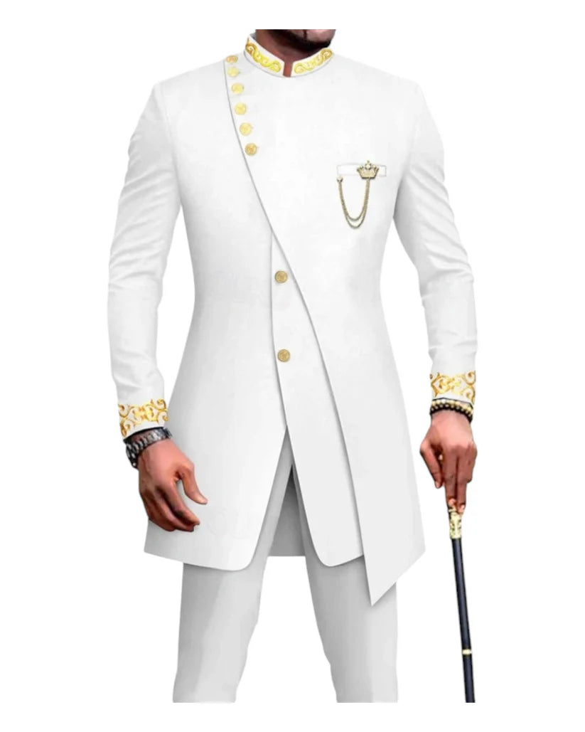 Men's Slim Fit 2-Piece Wedding party dress  Set