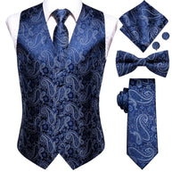 Luxury Silk Men’s Vest Set