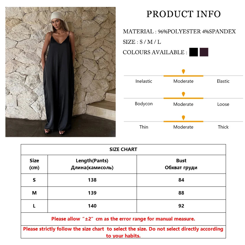 V-Neck Spaghetti-Strap Slip Nightgown