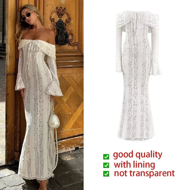 Long Sleeve Elegant Maxi Dress