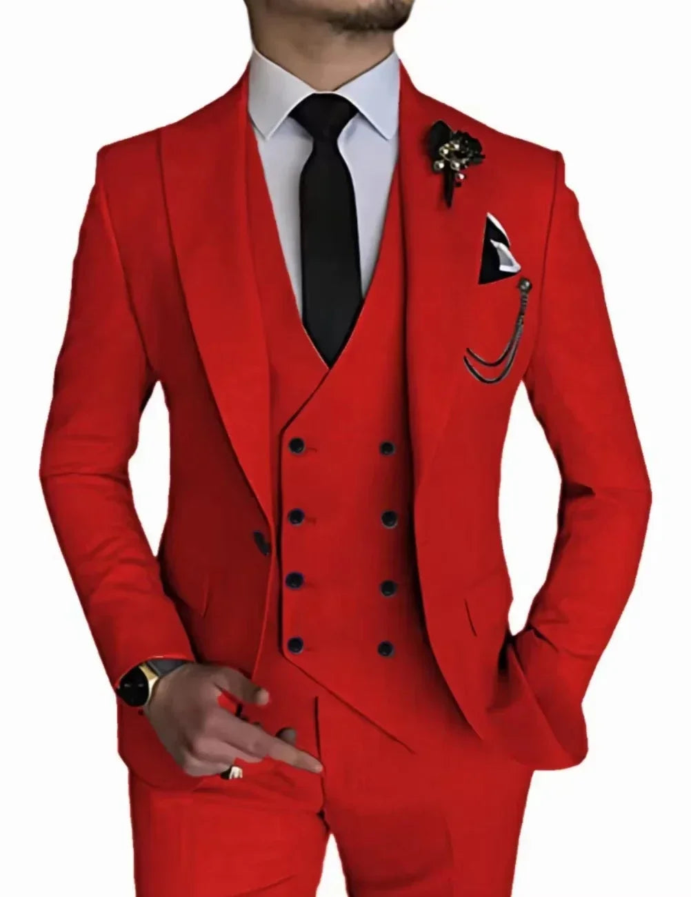 Luxury 3-Piece Men’s Suit