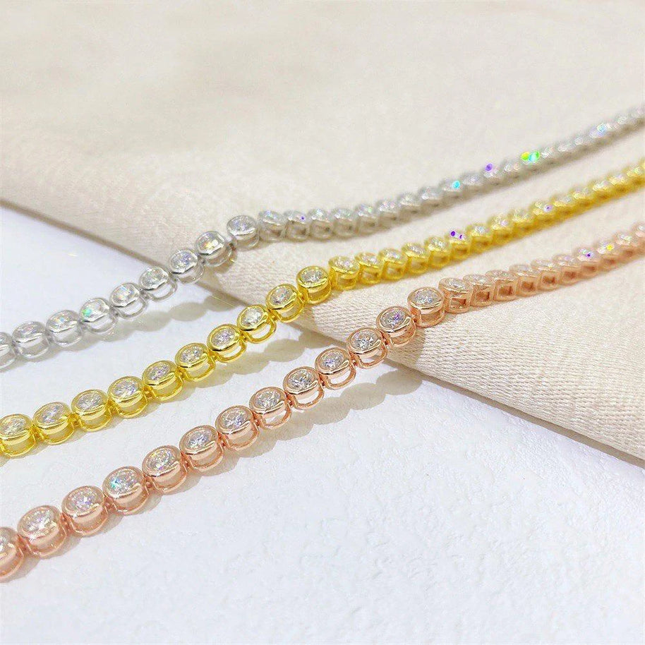 Moissanite Tennis Bracelet