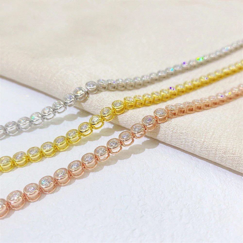 Moissanite Tennis Bracelet