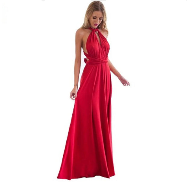Sexy Women Multiway Wrap Convertible Boho Long Dress