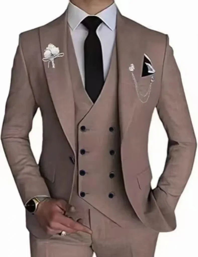 Luxury 3-Piece Men’s Suit