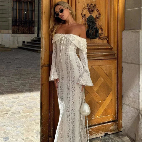 Long Sleeve Elegant Maxi Dress