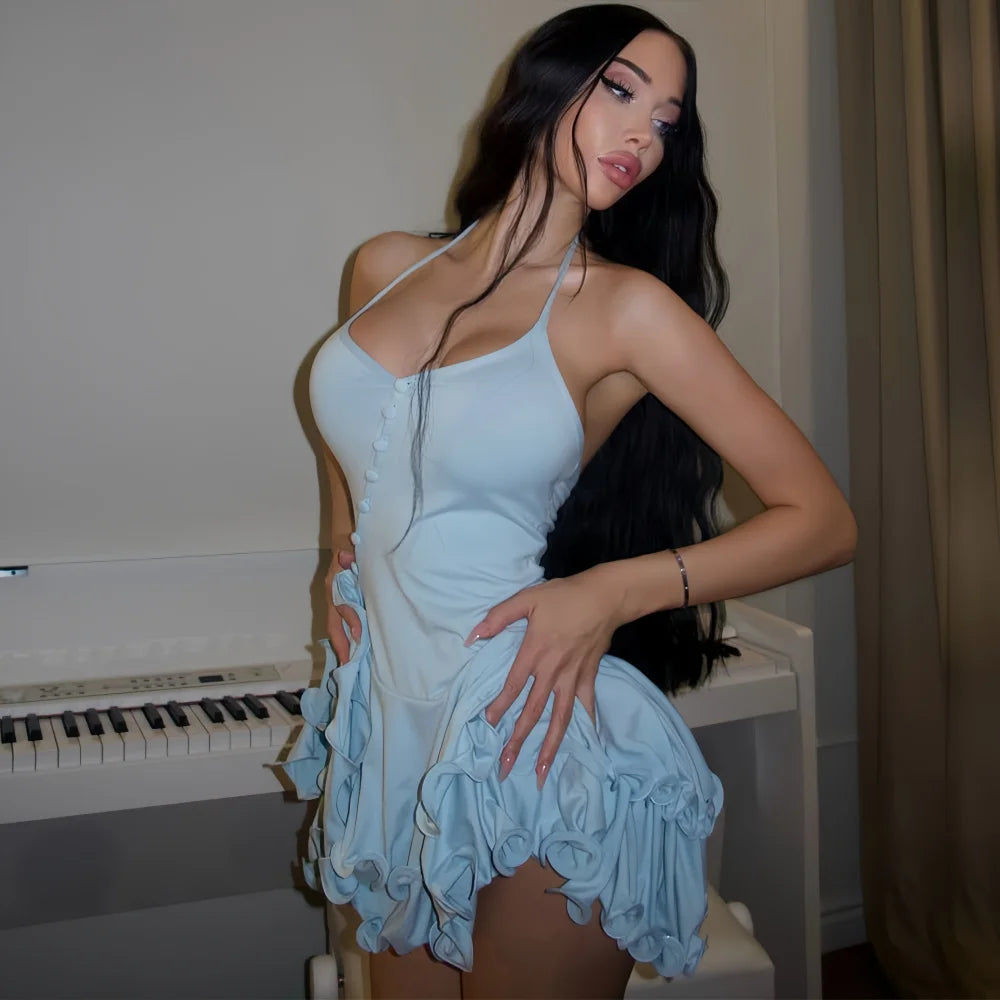 Women's A-Line Bodycon Mini Dress