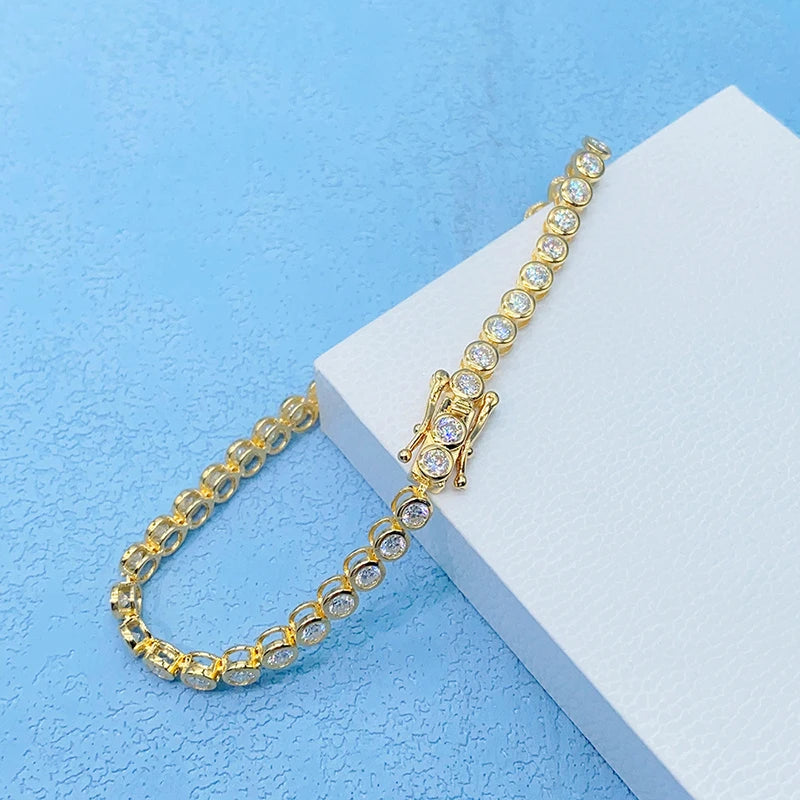Moissanite Tennis Bracelet