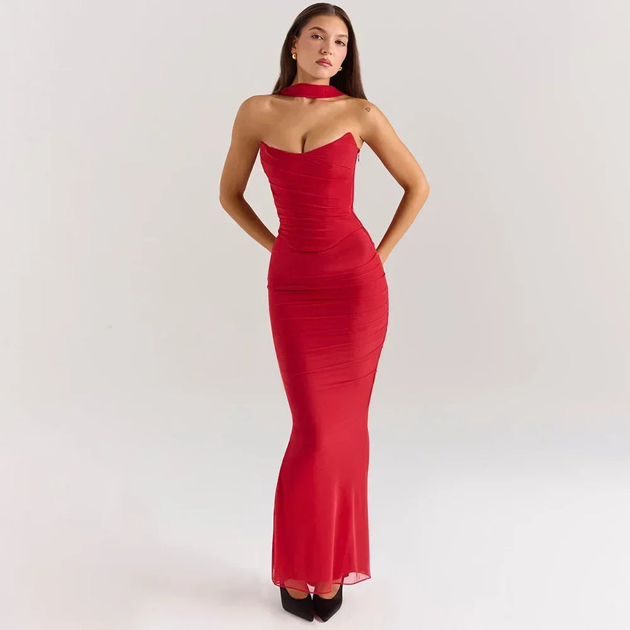 Elegant Women 2 Piece Dress Set
