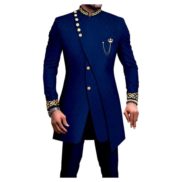 Men's Slim Fit 2-Piece Wedding party dress  Set