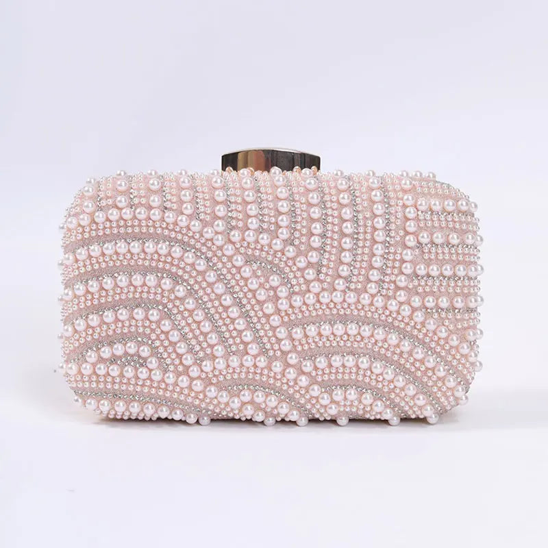 Ladies Pearl Elegant Evening Bag