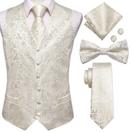 Luxury Silk Men’s Vest Set