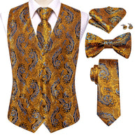 Luxury Silk Men’s Vest Set