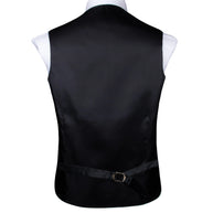 Luxury Silk Men’s Vest Set