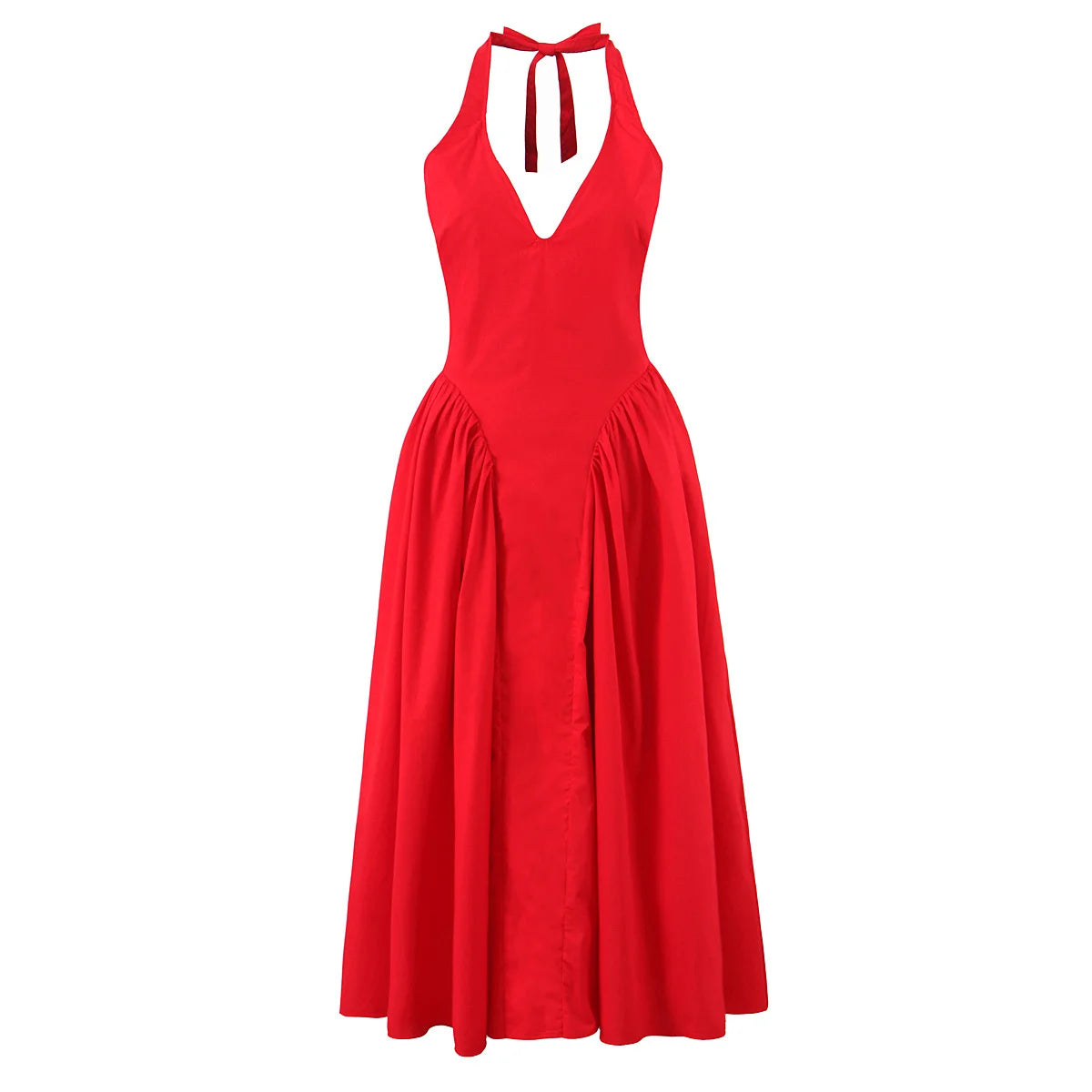 Elegant Halter Dress For Women