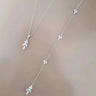 Long Drop CZ Body Chain Jewelry