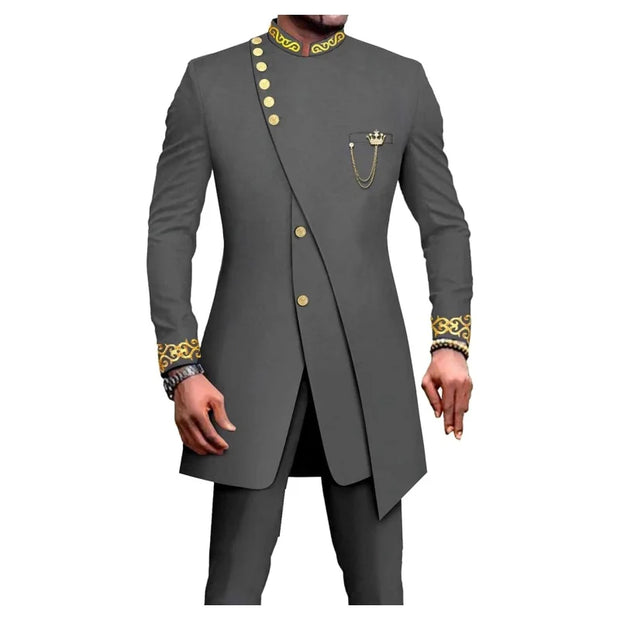 Men's Slim Fit 2-Piece Wedding party dress  Set