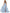 Floral Print Tiered Prom Dresses