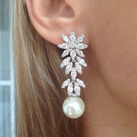 Luxury Aesthetic Wedding & Engagement Earrings