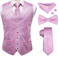Luxury Silk Men’s Vest Set