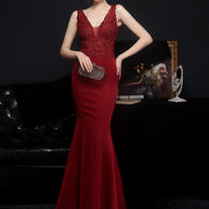 Sexy elegant luxury wedding evening long dresses