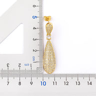 Delicate Shiny Zircon Earrings for Women