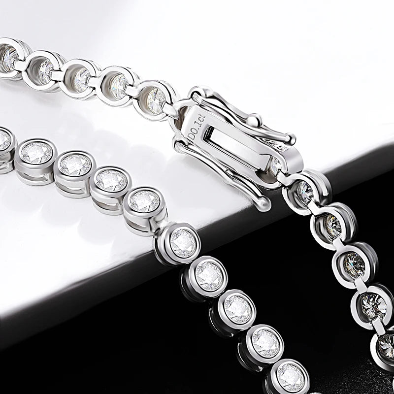 Moissanite Tennis Bracelet