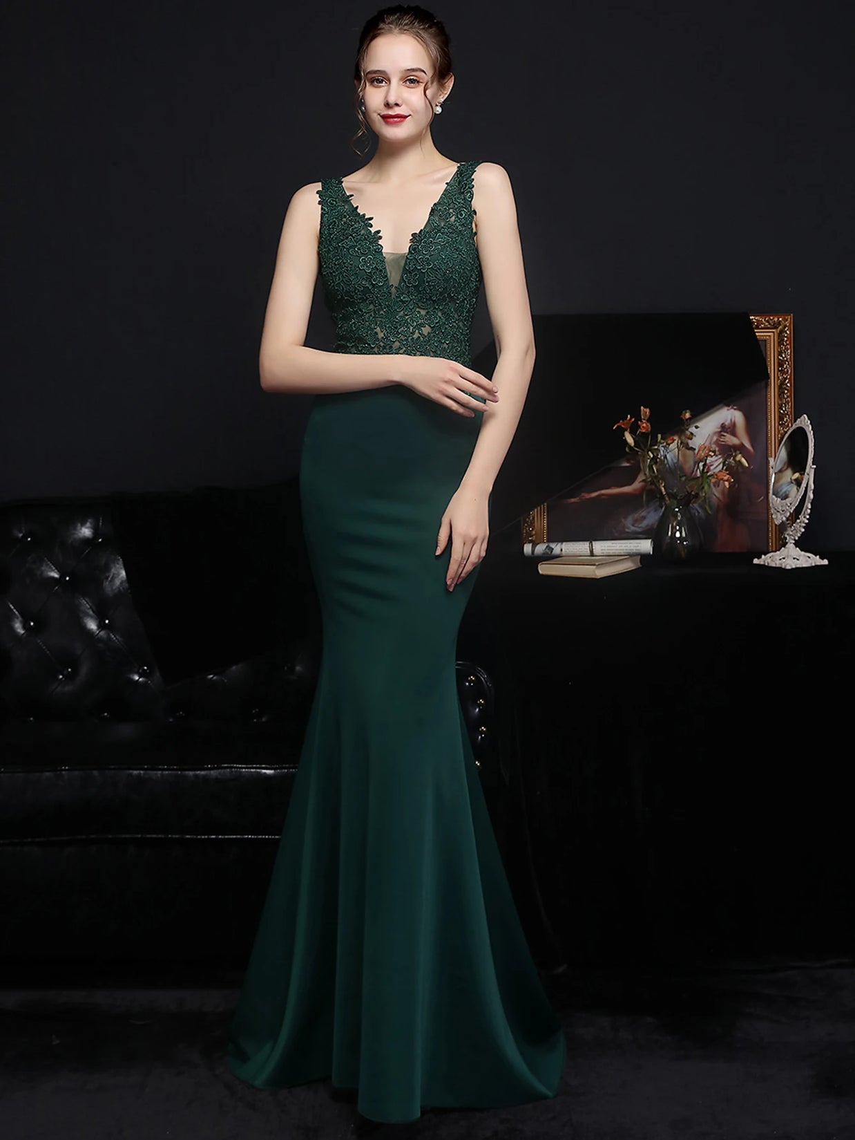 Luxury Wedding Evening Long Dresses