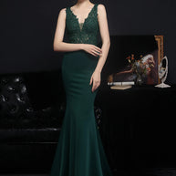 Sexy elegant luxury wedding evening long dresses
