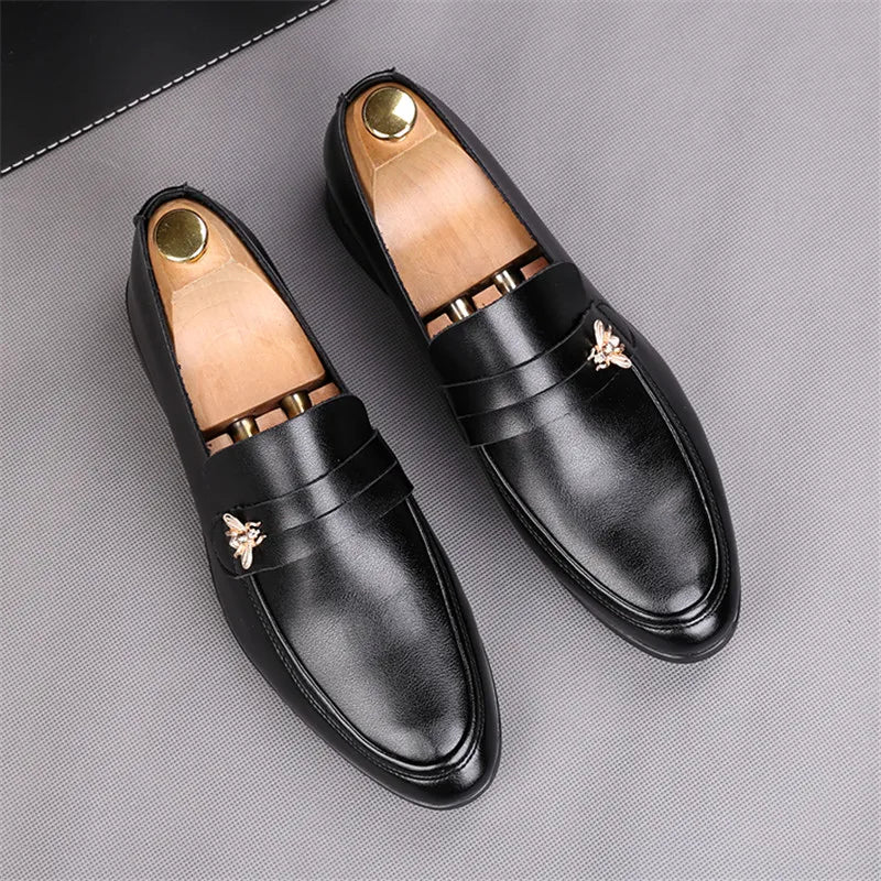 Men’s Wedding Party Italian Leather Shoes