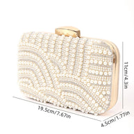 Ladies Pearl Elegant Evening Bag
