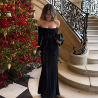Long Sleeve Elegant Maxi Dress