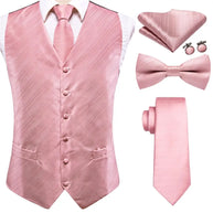 Luxury Silk Men’s Vest Set