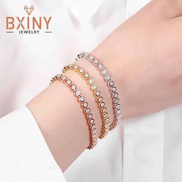 Moissanite Tennis Bracelet