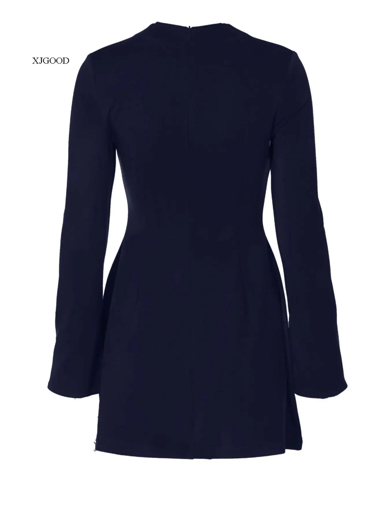 Waist-Cinched Midi Dress for Fall & Winter