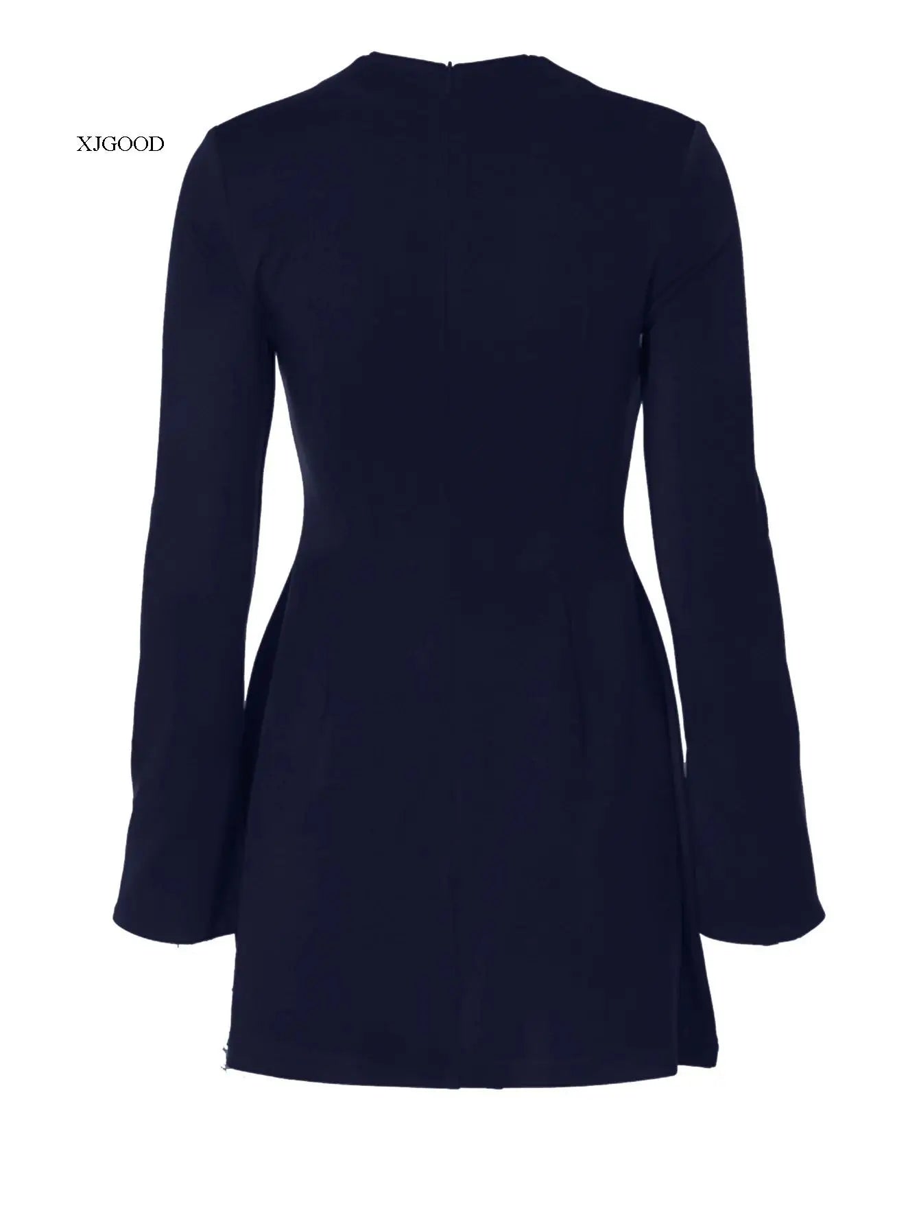 Waist-Cinched Midi Dress for Fall & Winter