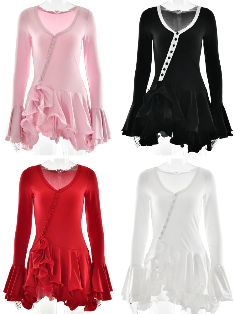 Women's A-Line Bodycon Mini Dress