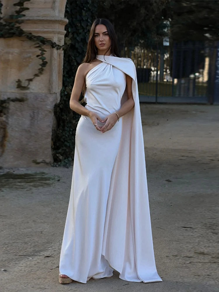 Sexy Satin Ribbon Party Dress For Women