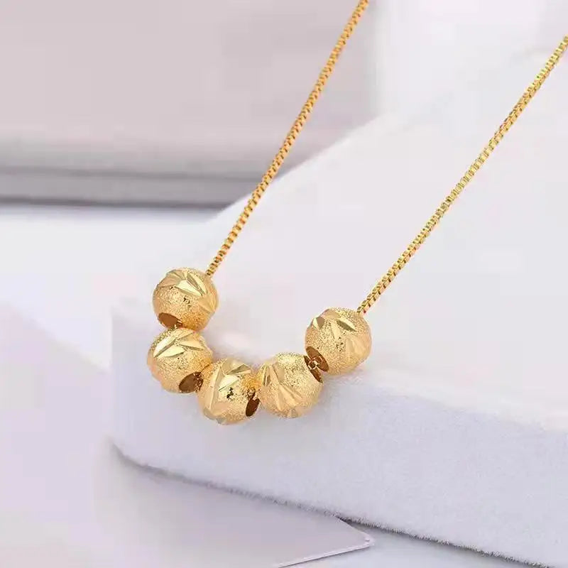 925 Sterling Silver Bead Necklace