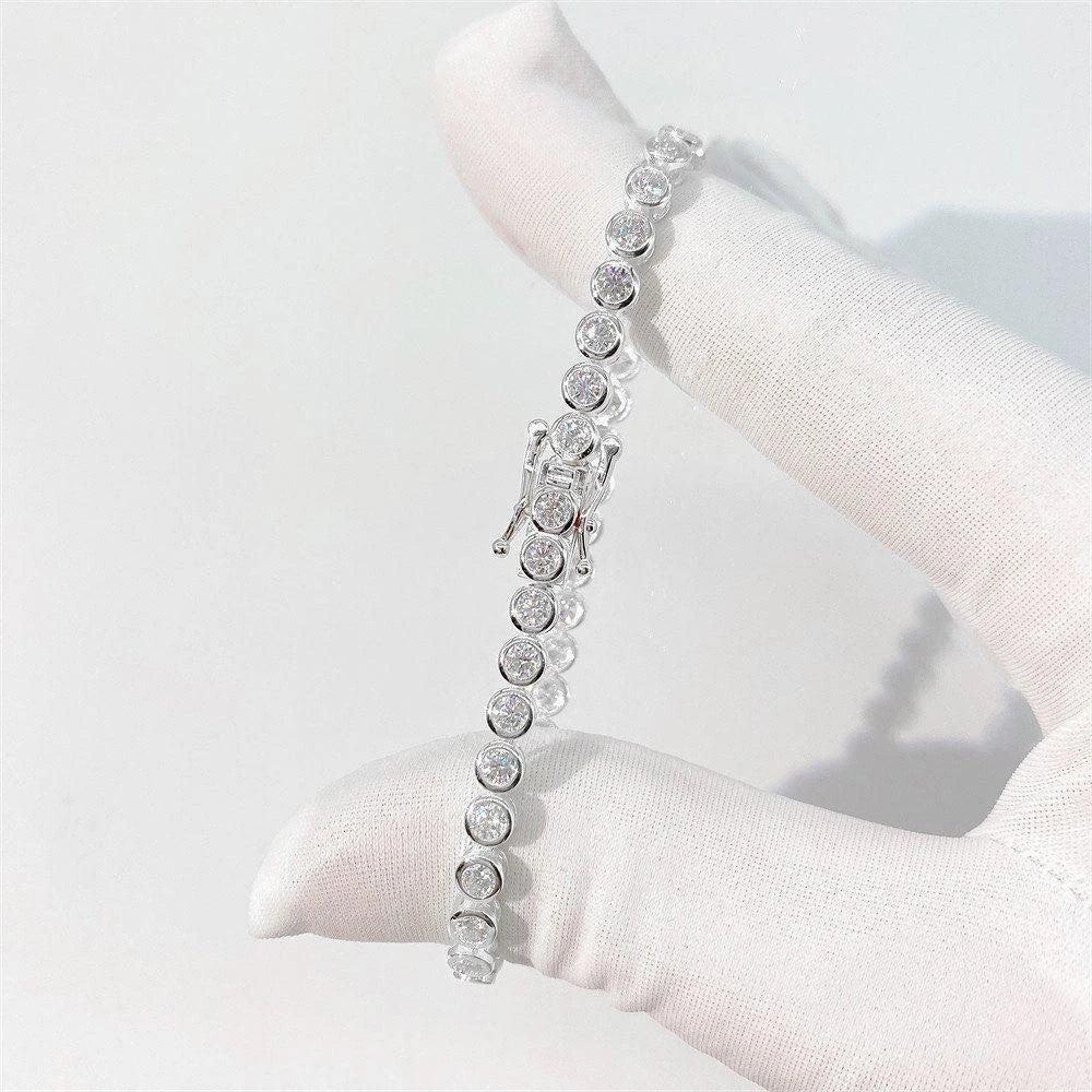 Moissanite Tennis Bracelet