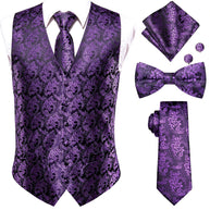 Luxury Silk Men’s Vest Set
