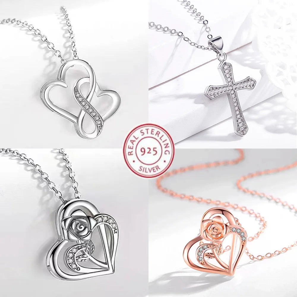 925 Sterling Silver Bead Necklace