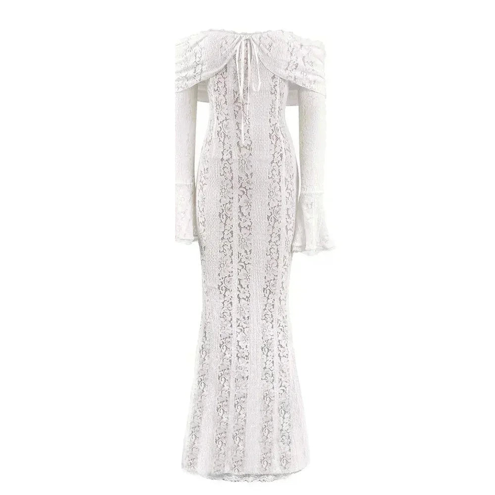 Long Sleeve Elegant Maxi Dress