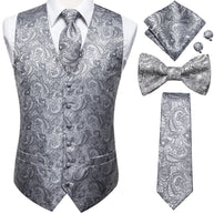 Luxury Silk Men’s Vest Set