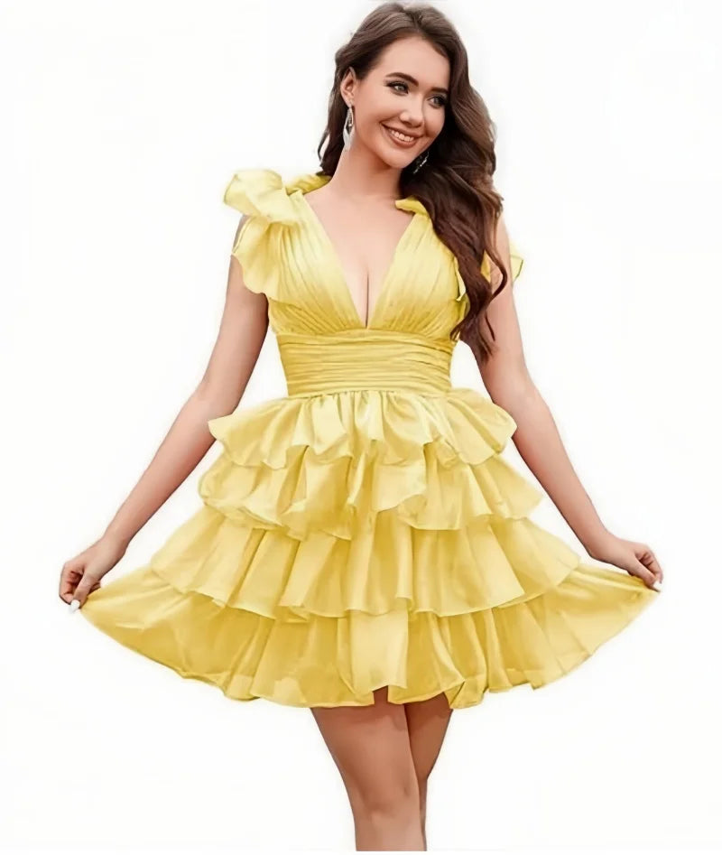 Sparkly Tulle Homecoming Dresses