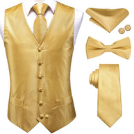 Luxury Silk Men’s Vest Set