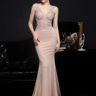 Sexy elegant luxury wedding evening long dresses